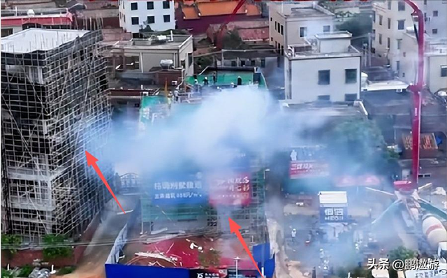 全红婵家别墅正式封顶，无人机环绕广告覆盖	，令人不适的事发生