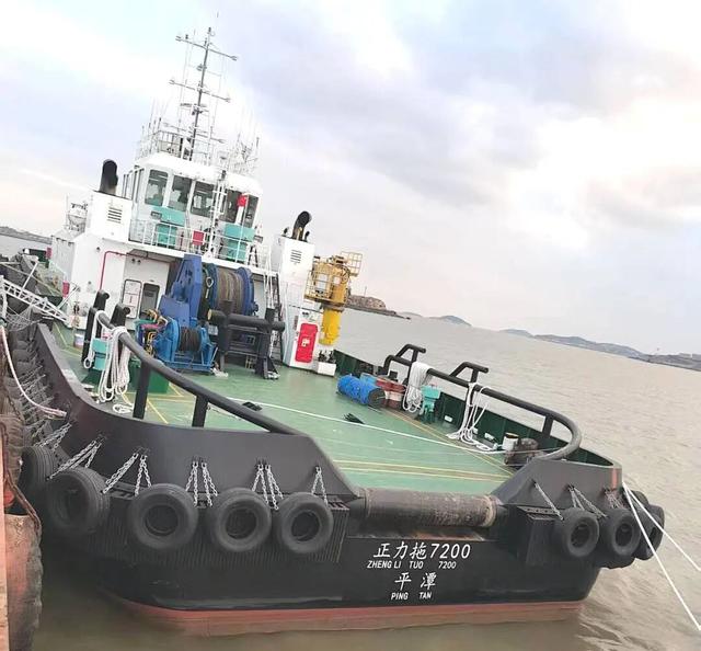 新装备入列！正力拖7200马力全回转拖轮抵靠平潭基地