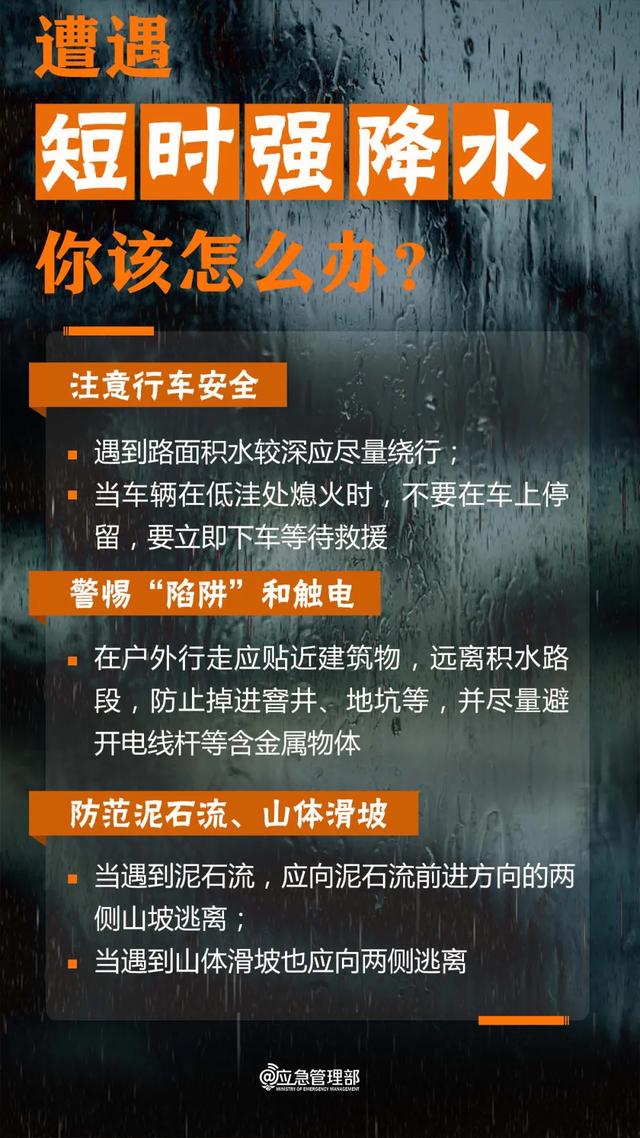 暴雨预警，这份雨天出行攻略请收好！