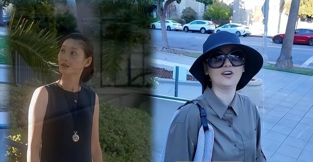 徐帆退休专心陪读女儿	，和徐朵住美国别墅区，出行司机接送好阔气