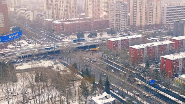 晒图！第一波丰台雪景大片——