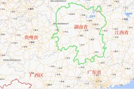 湖南和贵州高速路密度图，湖南为什么最堵车一目了然图片