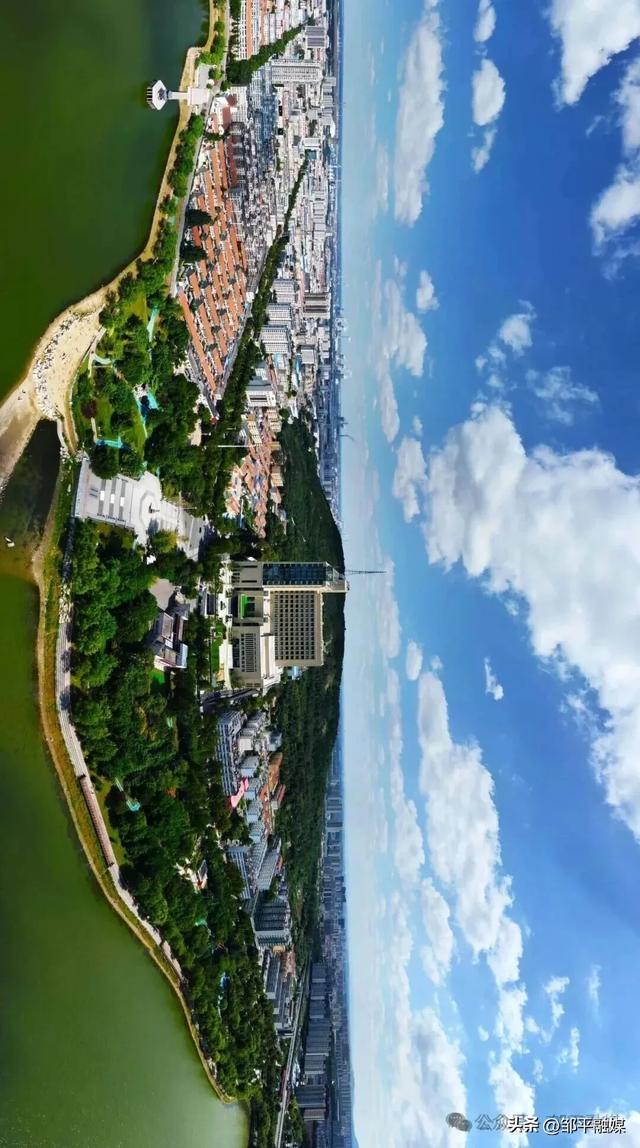 邹平：超长画卷 光影流转 看不尽的邹平山水云海之美