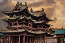 中国古建天花板：世界现存唯一祆神建筑图片