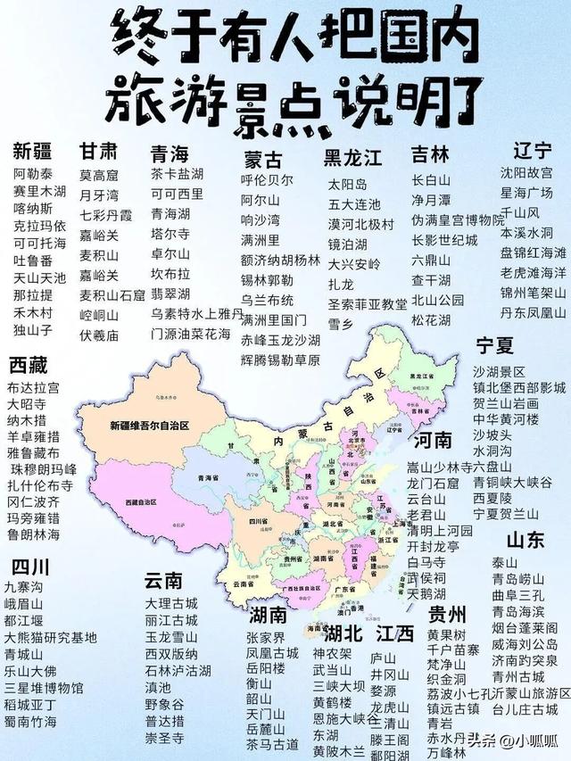 终于有人把国内旅游说明白了！ ​​​