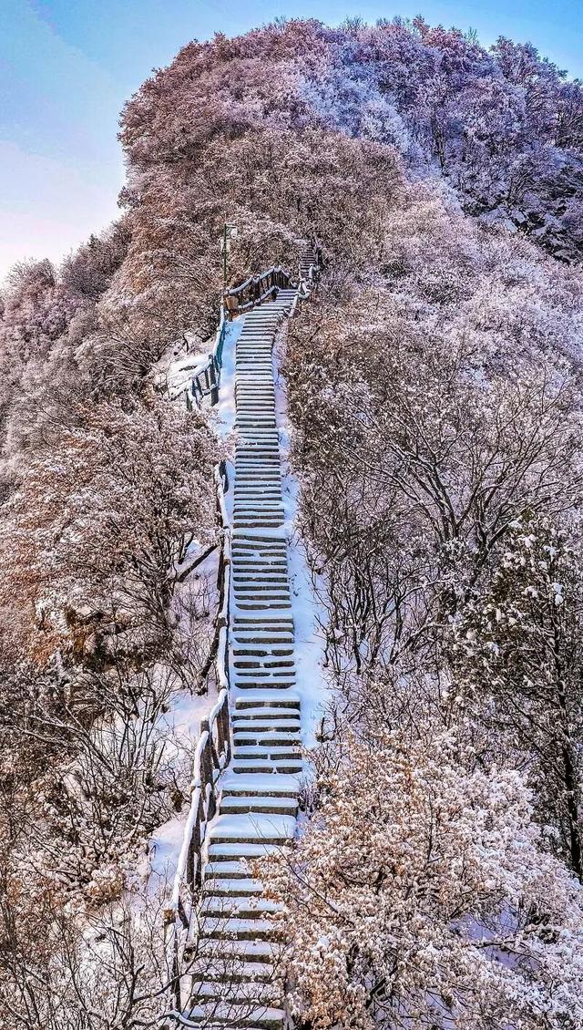航小天带你看长安 | 晴雪染峰 冬韵天成