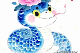 不同风格的蛇年主题绘画，哪一款是你的最爱？图片