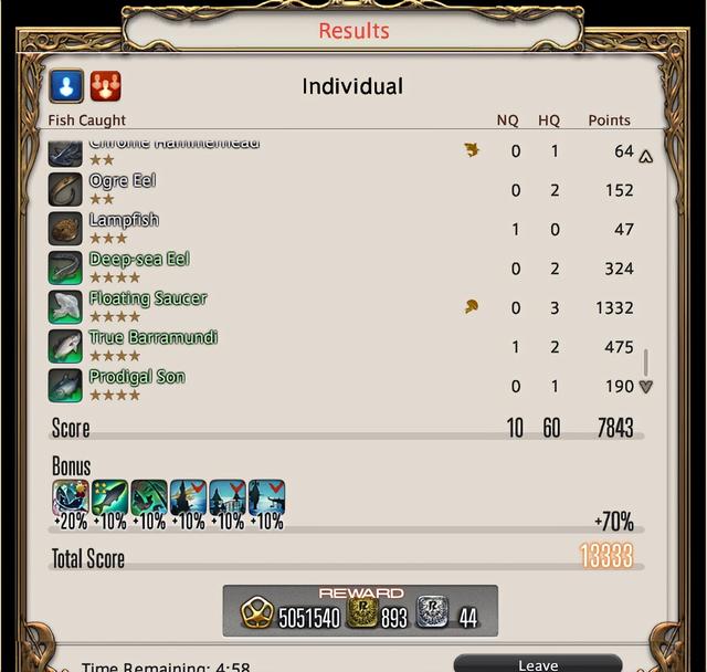 FF14海钓攻略——冲分拿鲨鲨指挥官不是梦！