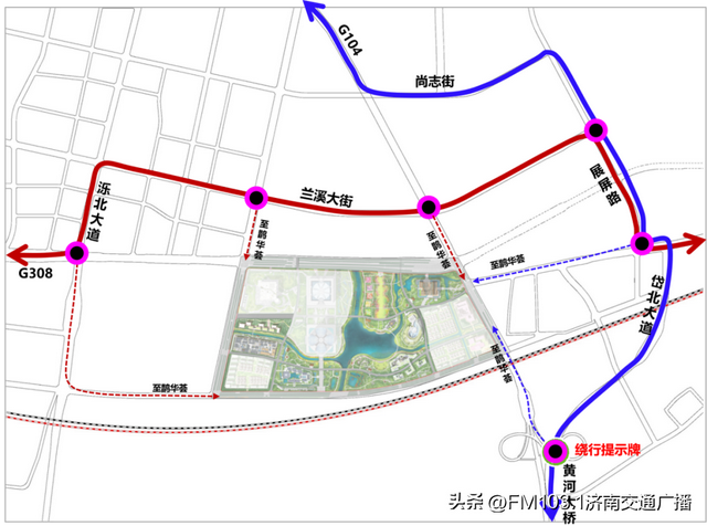 国庆长假来逛鹊山生态文化区，这份交通攻略请收好