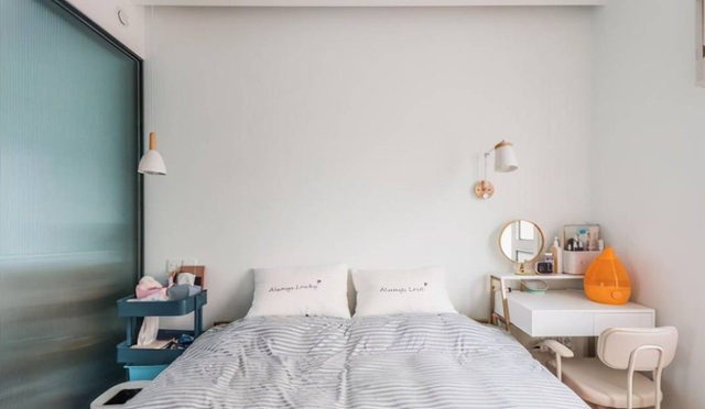 38平米的小家，客厅餐厅衣帽间卧室一个不少，一人一汪住超舒服