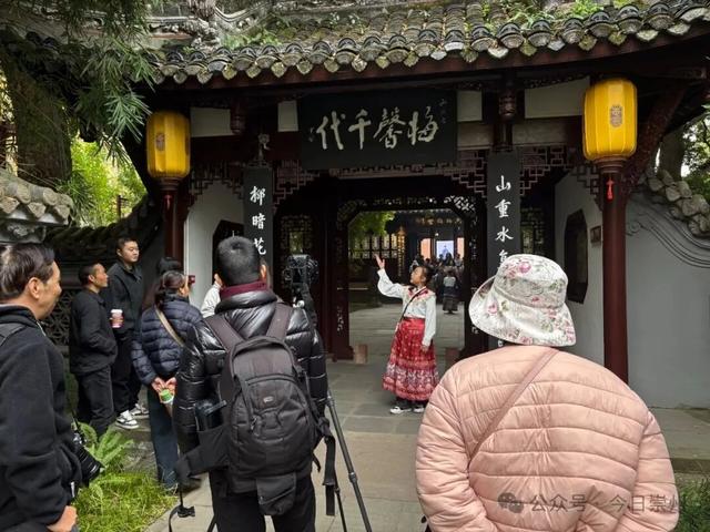 银杏季，罨画池多了一道超可爱的风景……