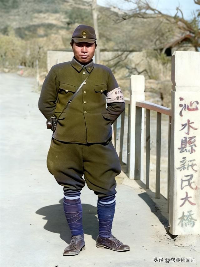 1942年，日本摄影师镜头里的山西沁水县，看看真实的汉奸嘴脸