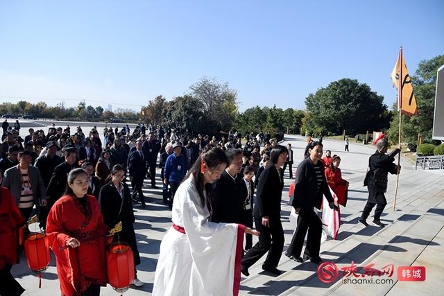 “行走史圣故里”采风活动走进梁带村芮国遗址博物馆（组图）