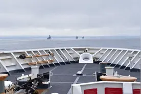 中方将美一军，憋了3天，美承认中国军舰驶入美专属经济区图片