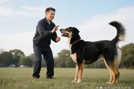 狗狗不会说话？学会这些沟通技巧，可以让狗狗快速理解你的指令图片