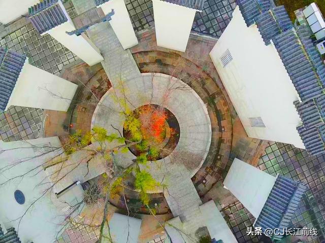 河南淮滨：初冬文化园更艳丽