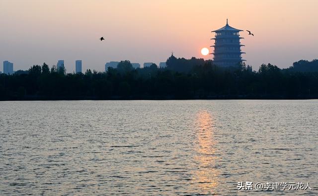 灞河的早晨