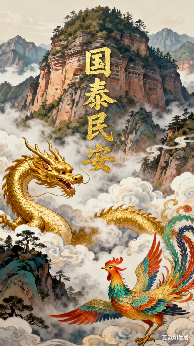 无双道龙赵小荣游记《 一笔祥龙行天下 》（七十六）麦积山记：