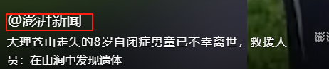 新进展！8岁男童苍山走失：定位器已找到，比孩子先丢，疑点重重
