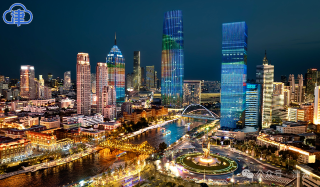 天津最新夜景！大片来了！