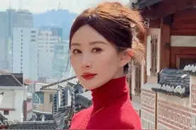 36岁舒畅现状：穿马面裙韩国出游，和刘亦菲「同年不同命」太可惜图片