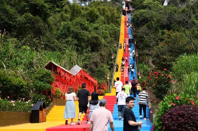 东莞观音山4月15日首日实况直击!欢迎东莞人民🤩共赏春光!