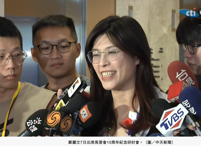 登机赴陆前，郑丽文参加统派大会，岛内爆逃兵潮，傅崐萁身份变了