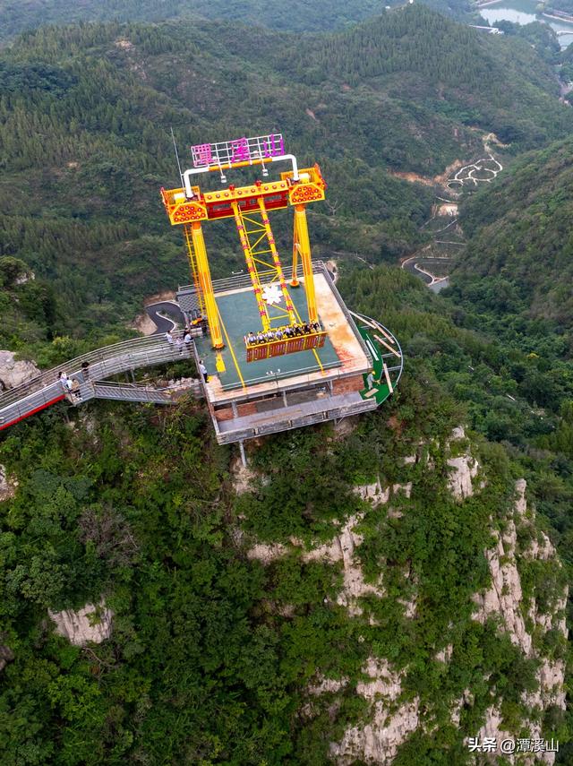 来淄博起飞吧！山东首个悬崖大秋千即将在潭溪山震撼登场！