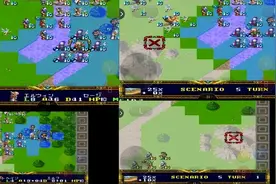 梦幻模拟战2嘚版，自立为王路线。图片