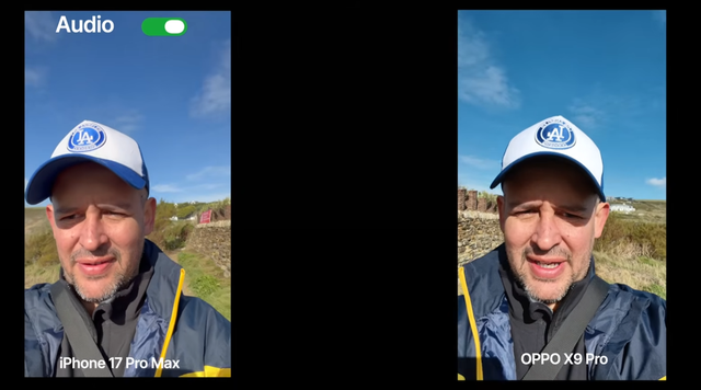 iPhone 17 Pro Max vs OPPO Find X9 Pro 相机实测： 用照片告诉你谁更强