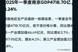 南京一季度GDP已正式出结果，增量亮眼！图片