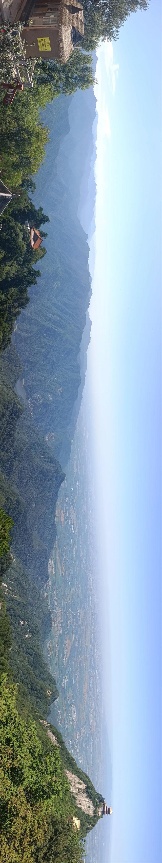 试登神禾望秦岭