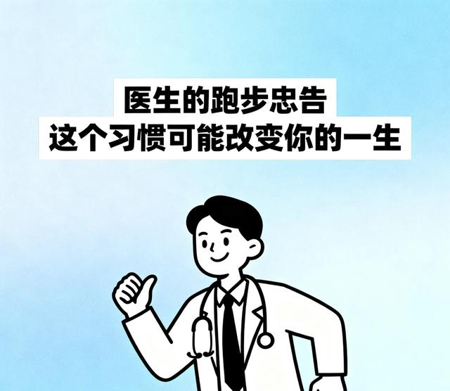 医生的跑步忠告 这个习惯可能改变你的一生