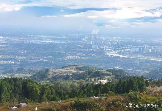 成都金堂爆红秋景，芭茅彩林超级惊艳，不要门票，徒步也是超棒！