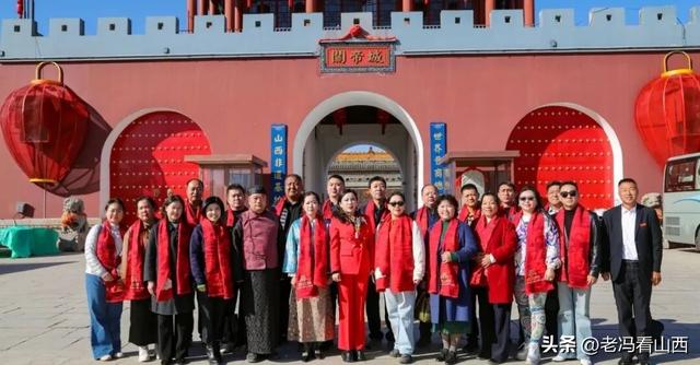 澳门会芳国际贸易促进会研学团在中国清徐关帝城参观指导