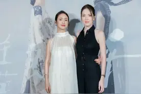 林依晨宣传新剧和许玮甯合影，身高不够颜值来凑，怪不得大家喜欢图片