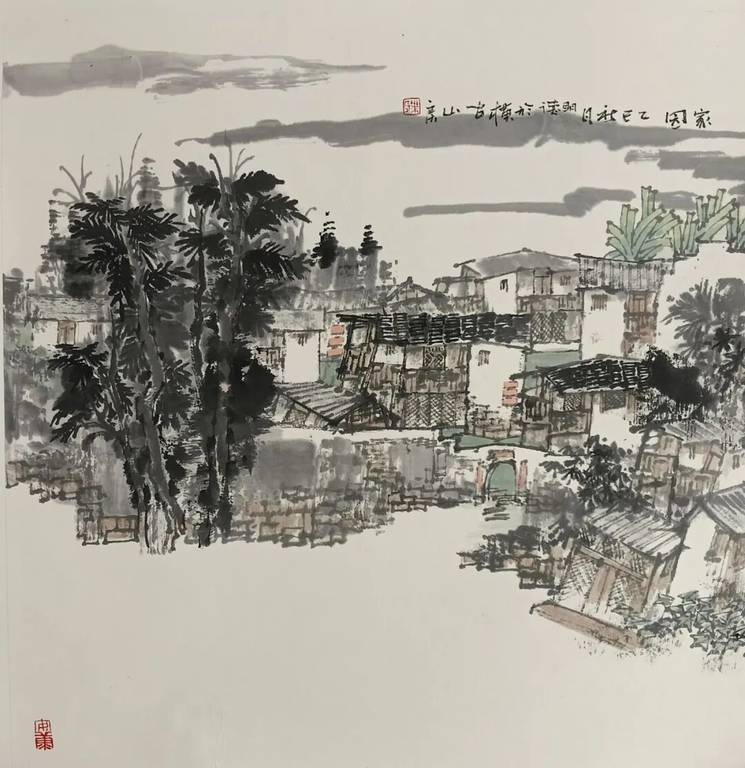 共绘湘西之美 长沙、龙山画家美术写生创作线上展上线(图32) 共绘湘西之美 长沙、龙山画家美术写生创作线上展上线(图32)