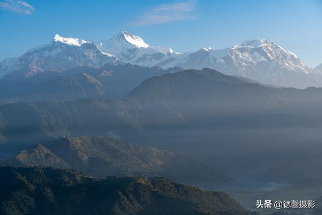 尼泊尔摄影之旅（13）——博克拉观喜马拉雅山日出