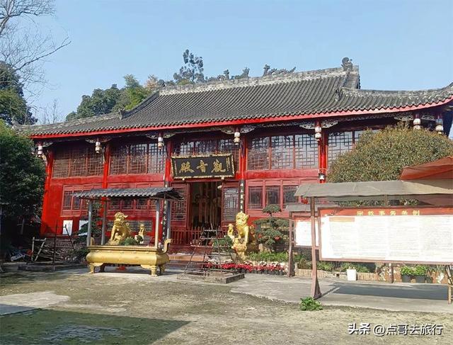 成都郫都区被冷落的寺庙，温馨充满人间烟火，公交车可到达！