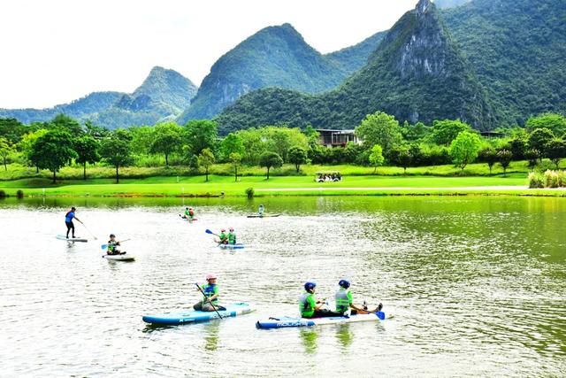桂林：浆板荡漾桂海晴岚！