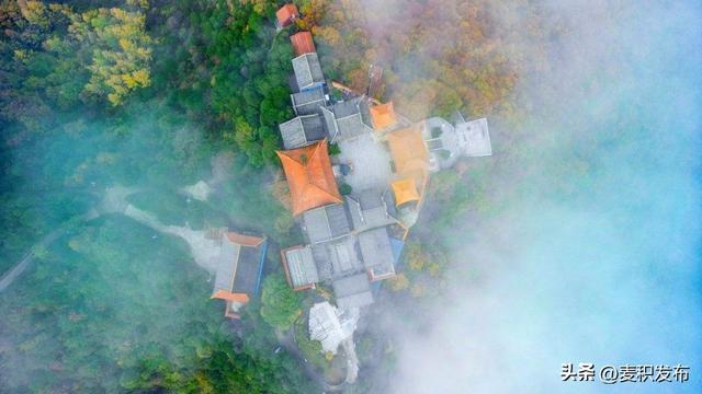 【东方微笑 多彩麦积】摄影师看麦积 | 龟凤山染金映云海