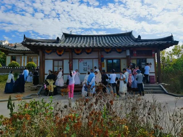 延吉市的中国朝鲜族民俗园