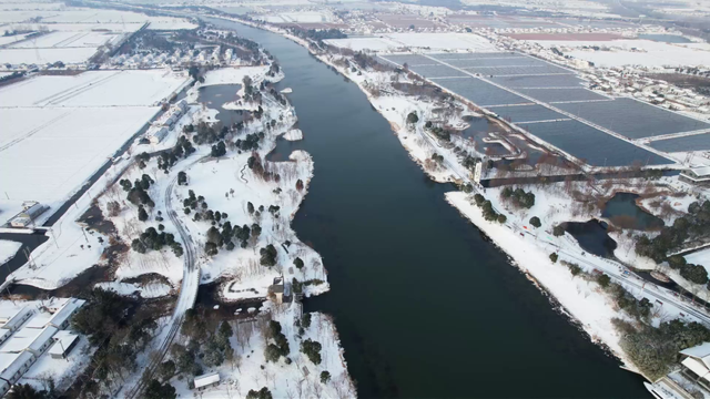 雪后的盐都，每一帧都是壁纸