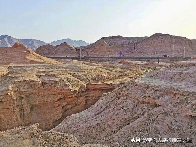 新疆独库公路南段的沿途风景