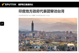 空战输给巴军，印度报复中方？派政府代表团窜台，不咬人但恶心人图片