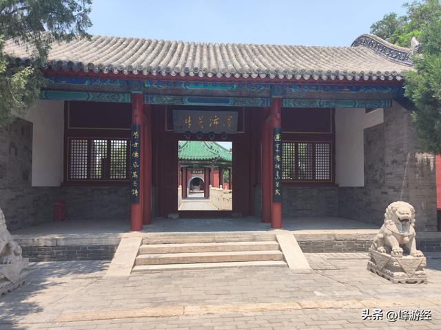 邯郸吕仙祠，成语之乡重温黄粱一梦的故事，西王母殿曾为慈禧行宫