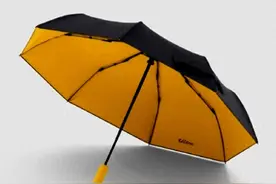 169元小米推出“Xiaomi Life晴雨伞 闪电黄”图片