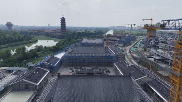 “大运之舟”项目：主体结构全面封顶 打造“一船四剧五区”大型文旅新地标