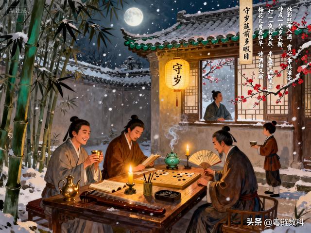 古人过年图鉴：十首诗，十种年味