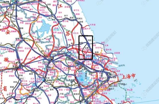 江苏这条高铁联络线最大化利用,或可考虑作为新长铁路的一部分!